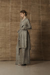 Mutedance 25 Spring/Summer Silk Checkered Shirt MD-MD25SS135-GREY